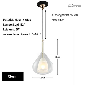 Moderner Glas Kronleuchter