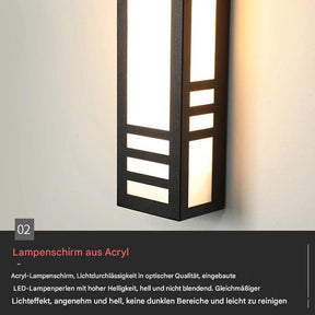 Außenlampe – Modernes Design für Eingangsbereich