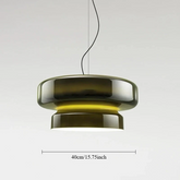 Designer Glas Pendelleuchte