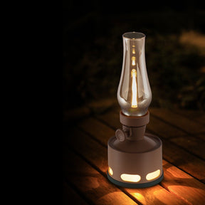 Vintage LED-Tischlampe mit Retro-Charme