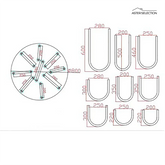 Moderne U-Shape Pendellampe