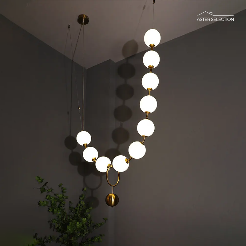 Perlen Design Pendelleuchte