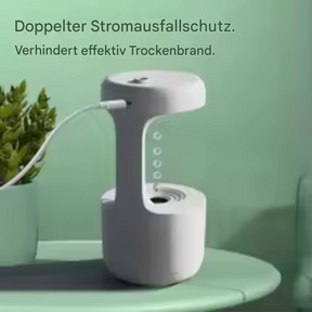 Luftbefeuchter mit LED & Schwerkraft-Effekt – Beruhigende Optik für Zuhause oder Büro