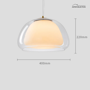 Nordic Jelly Glas Pendelleuchte