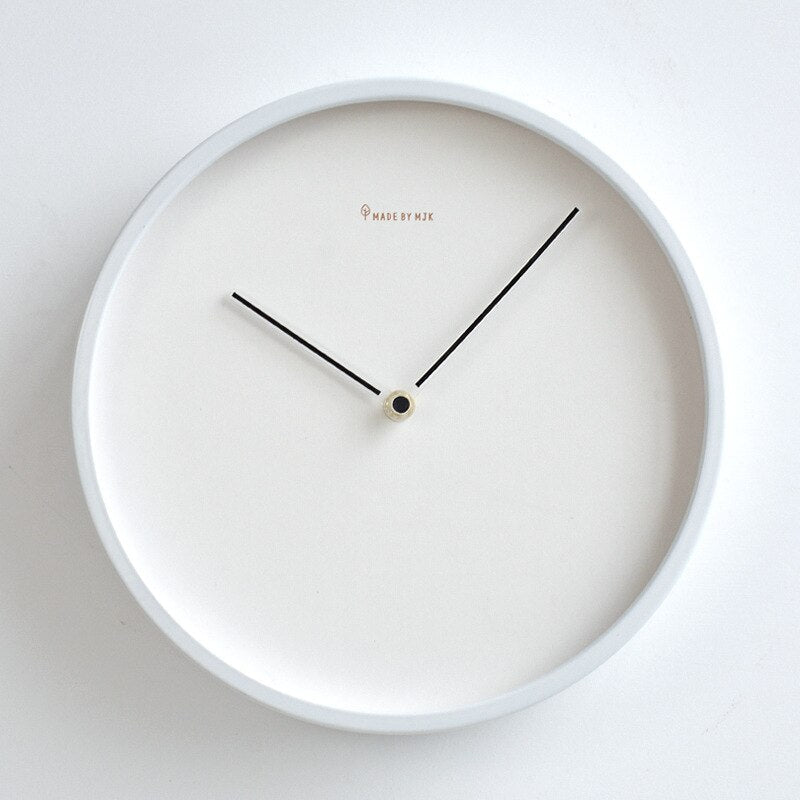 Nordische minimalistische Wanduhr-Aster Selection