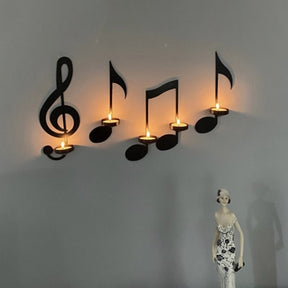 Muzikale wandlamp