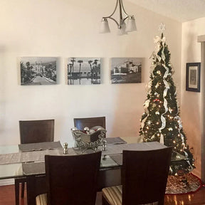 Festliche Faltdeko für Weihnachtsbaum