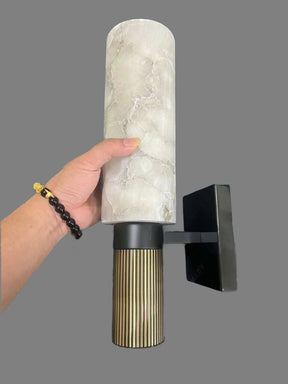 Luxurious marble wall light