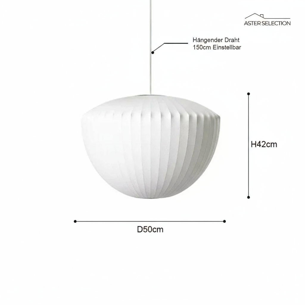Nordische Stoff Deckenlampe