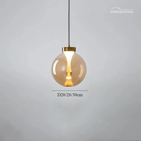 Nordic Glas Pendelleuchte