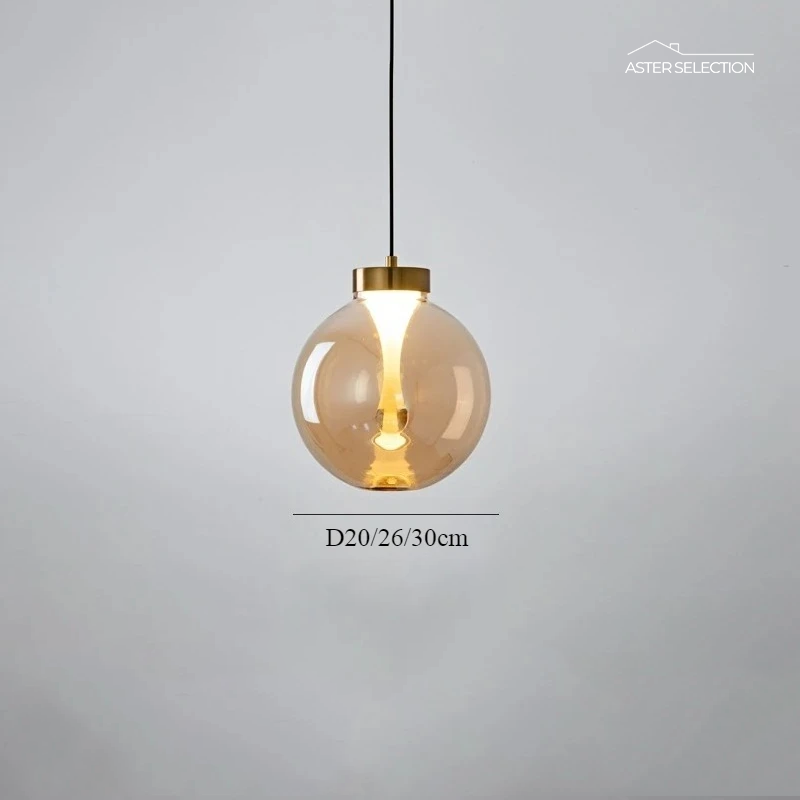 Nordic Glas Pendelleuchte