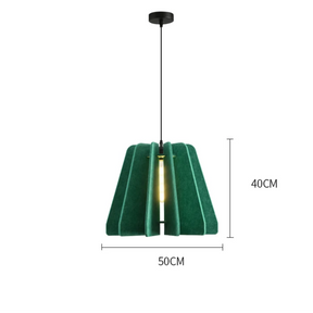 Filz LED Pendelleuchte
