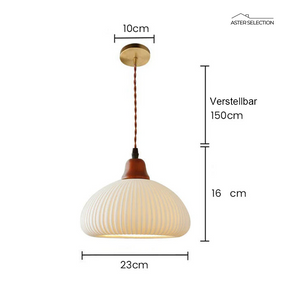 Minimalistische Keramik-Deckenleuchte