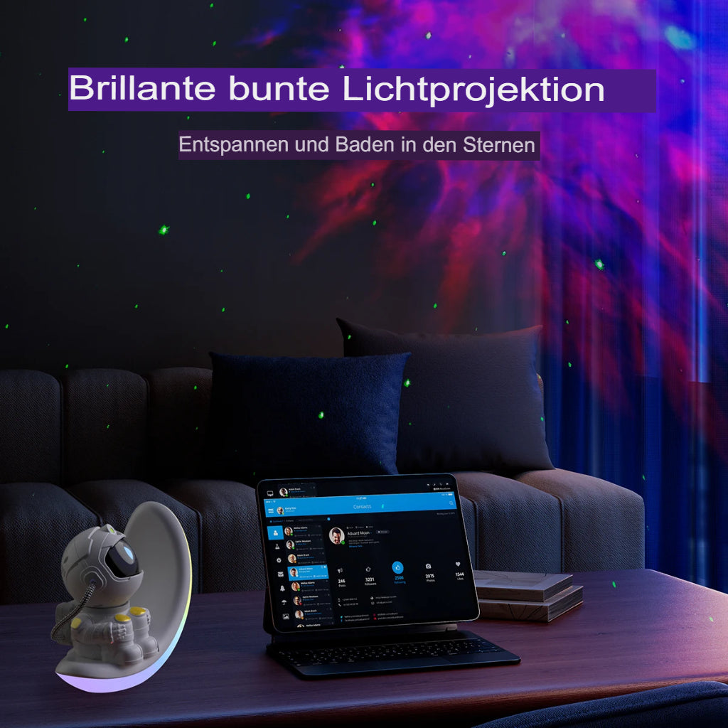 LED-Astronaut-Sternenprojektor – Faszinierendes Weltraumambiente