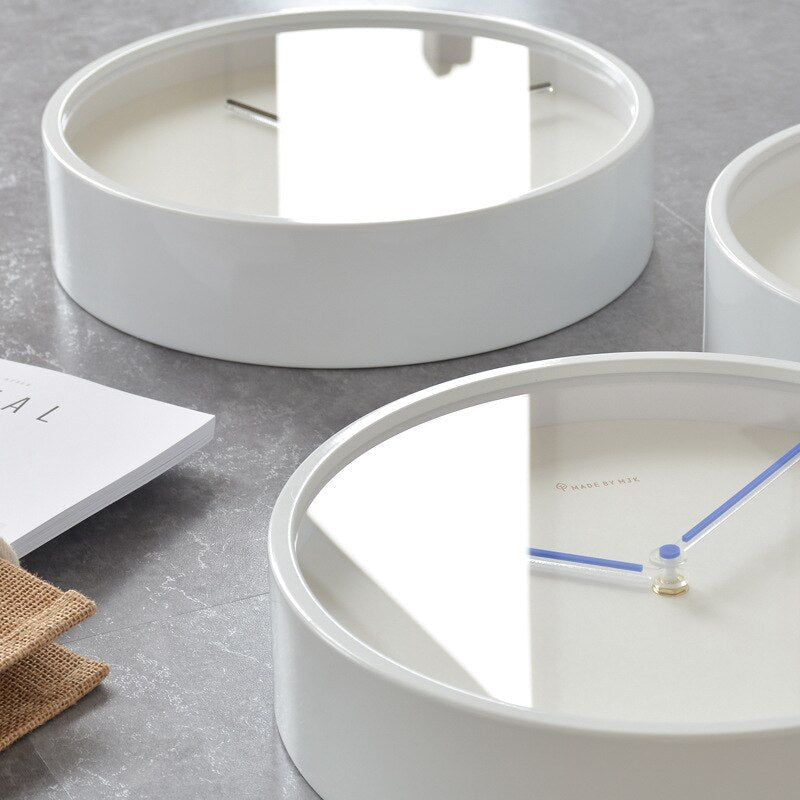 Nordische minimalistische Wanduhr-Aster Selection