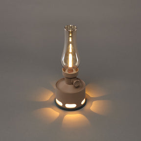 Vintage LED tafellamp met retro charme