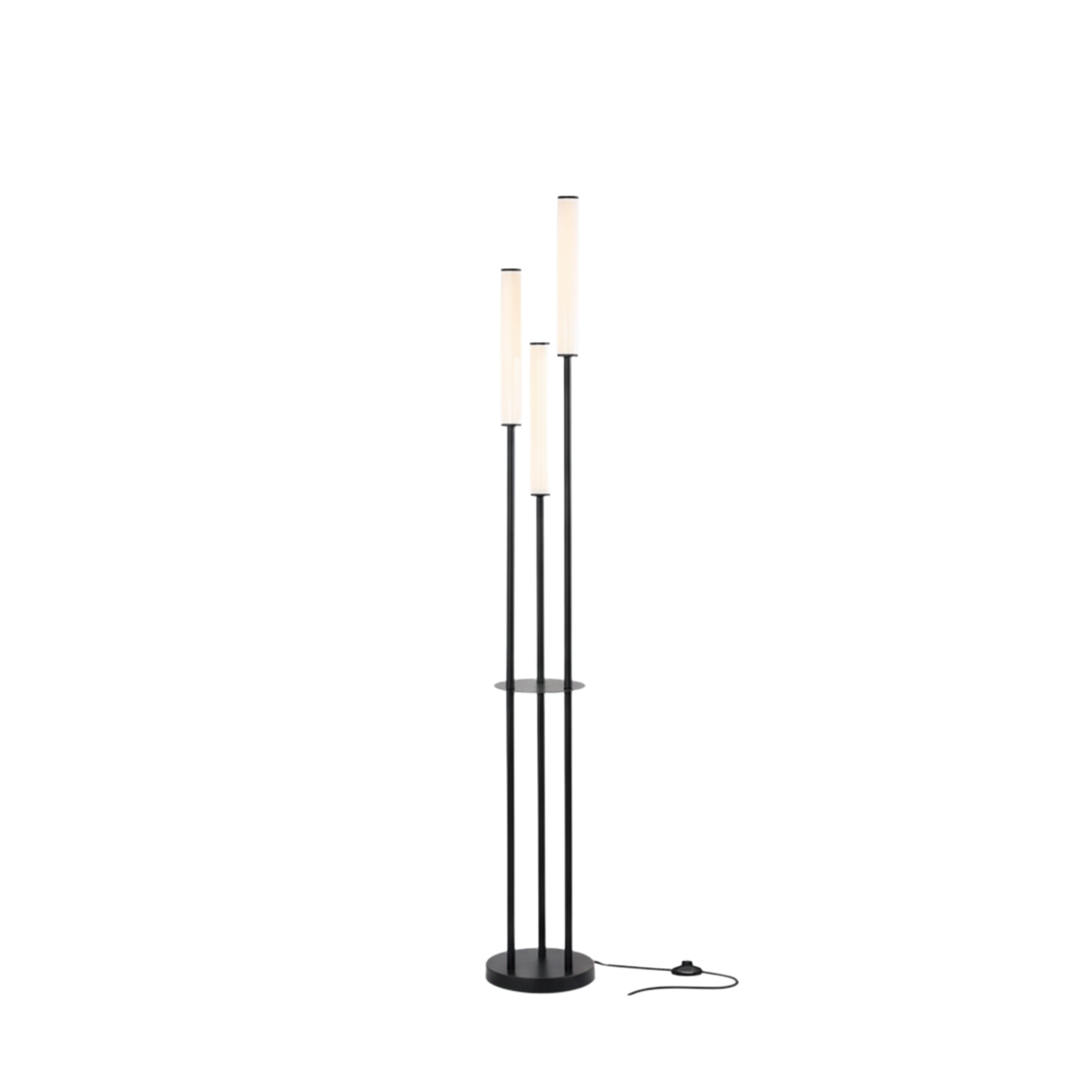 Velora Minimalistische LED-Stehleuchte aus Eisen und Acryl