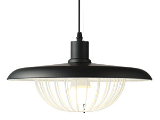 Hanglamp in houtlook