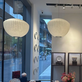 Nordische Stoff Deckenlampe