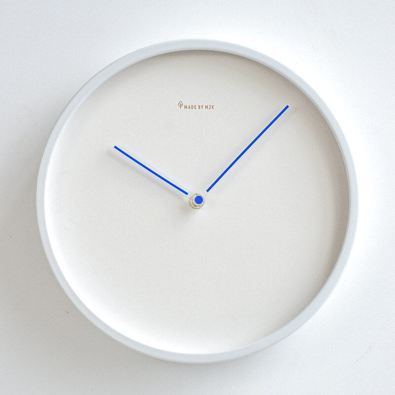 Nordische minimalistische Wanduhr-Aster Selection