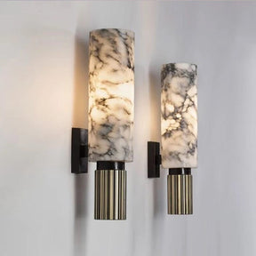 Luxurious marble wall light