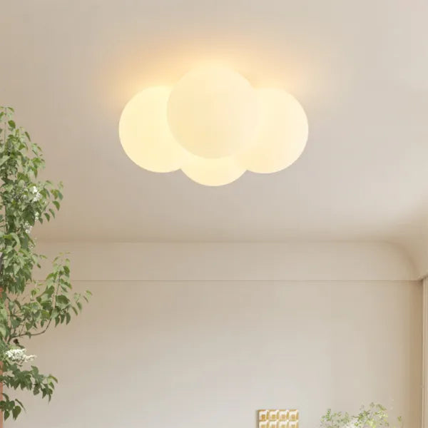 Elegante wolkenplafondlamp