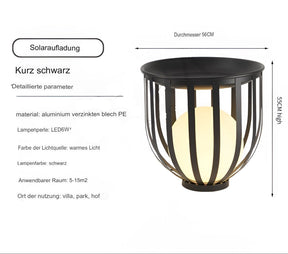 LED garden floor lamp outdoor