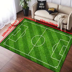 Voetbal loungetapijt deluxe