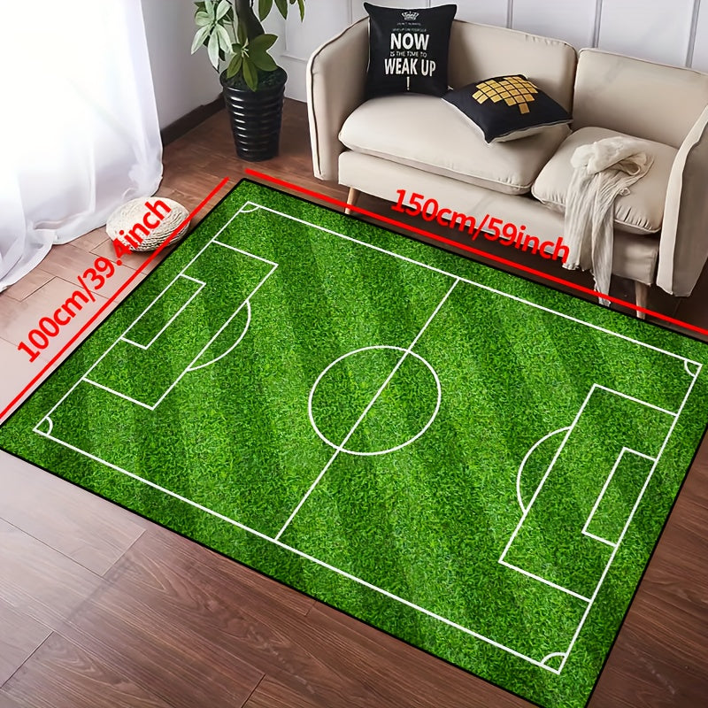 Voetbal loungetapijt deluxe