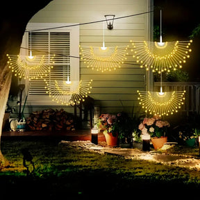 Dimmbare LED Feuerwerk Lichterkette für Weihnachten
