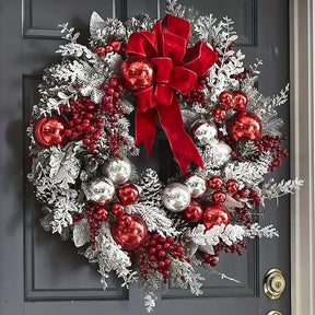 Weihnachtskranz für Tür & Wanddekoration