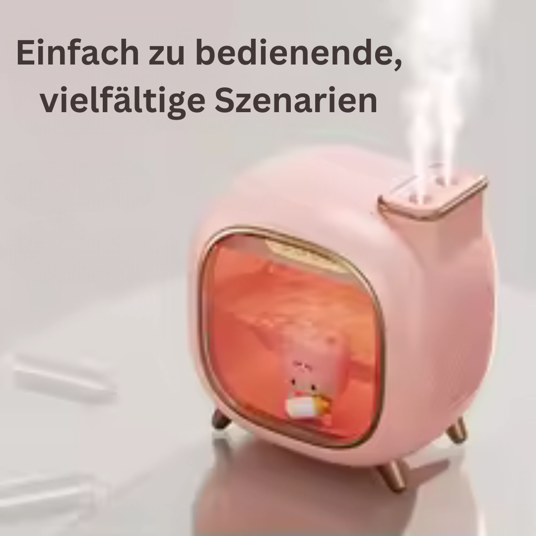 Niedlicher Cartoon-Aroma-Luftbefeuchter – Duftspender mit Stil & Spaßfaktor