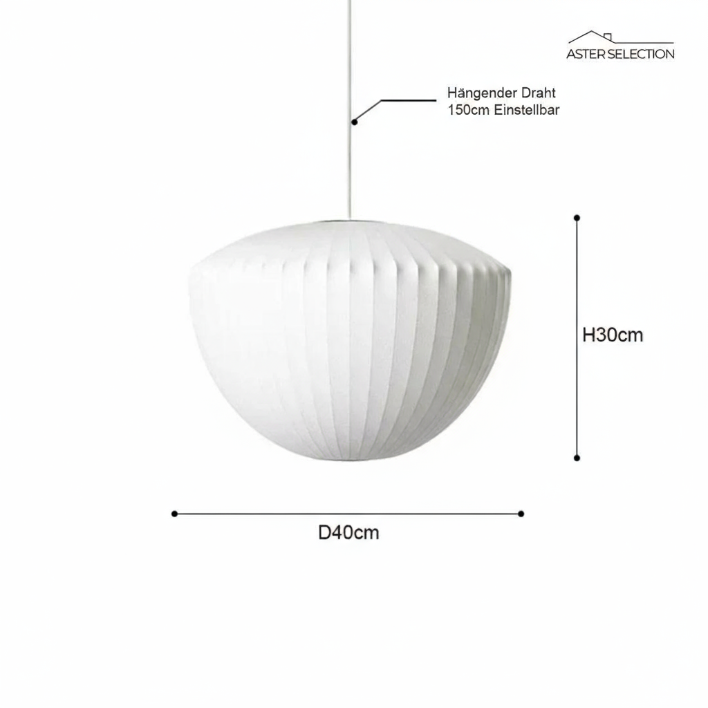 Nordische Stoff Deckenlampe
