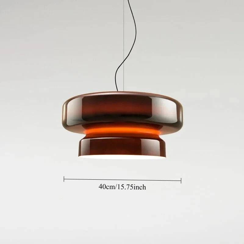 Designer Glas Pendelleuchte