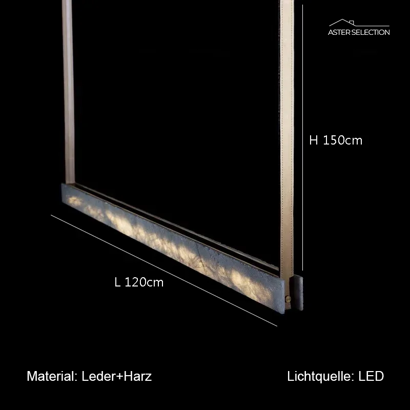 Designer Long Glass Pendelleuchte
