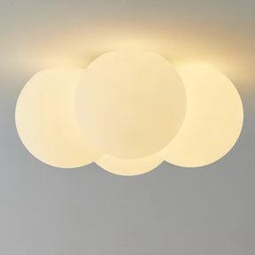 Elegante wolkenplafondlamp