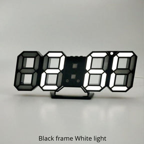 Multifunktionale LED-Wanduhr