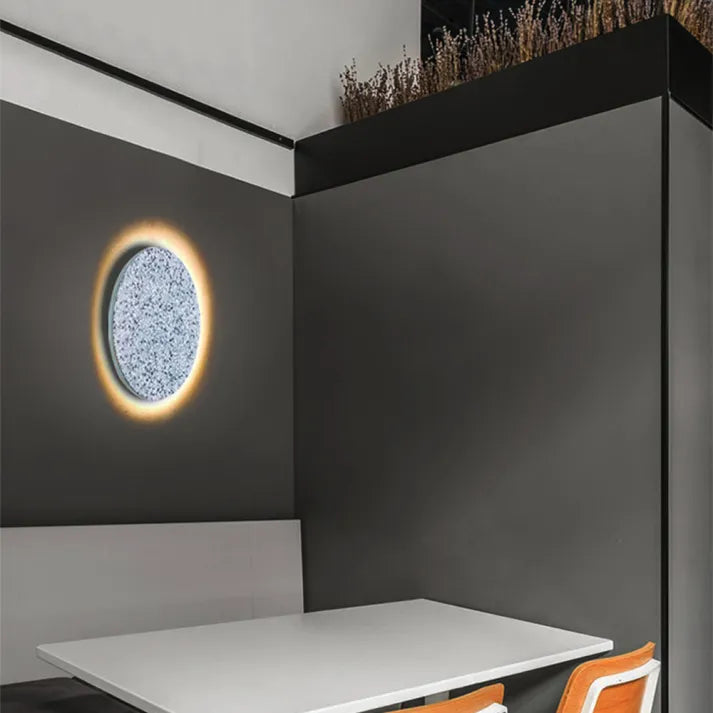 Terrazzo wandlamp voor gangen en trappen