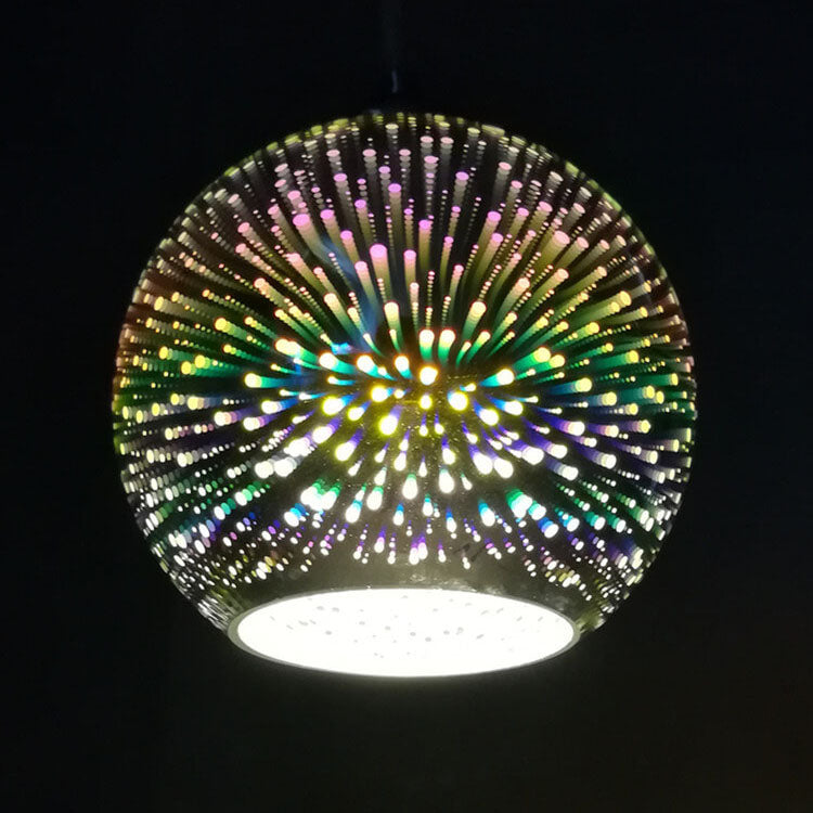 Creatieve 3D glazen hanglamp