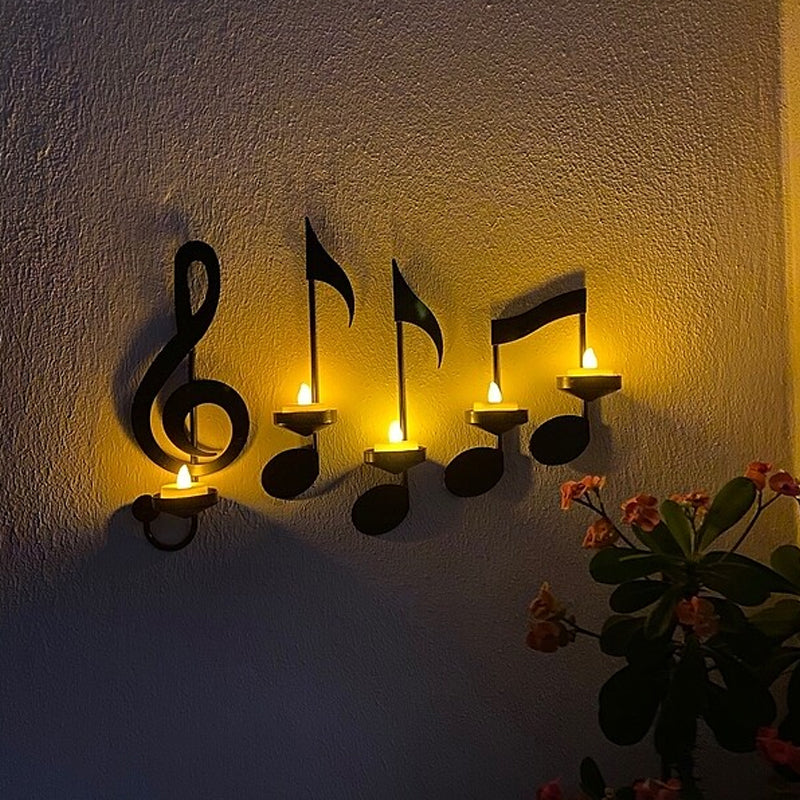 Muzikale wandlamp