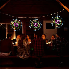 Dimmbare LED Feuerwerk Lichterkette für Weihnachten