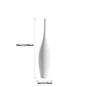 Minimalistische handgefertigte Keramikvase