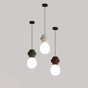 Elegante Resin-Glas Pendelleuchte