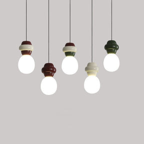 Elegante Resin-Glas Pendelleuchte