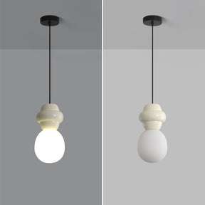 Elegante Resin-Glas Pendelleuchte