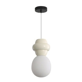 Elegante Resin-Glas Pendelleuchte