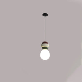 Elegante Resin-Glas Pendelleuchte