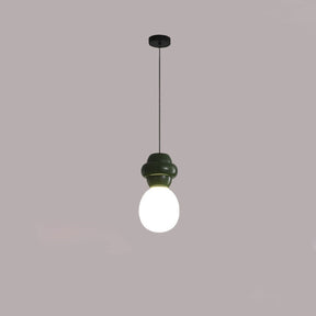 Elegante Resin-Glas Pendelleuchte