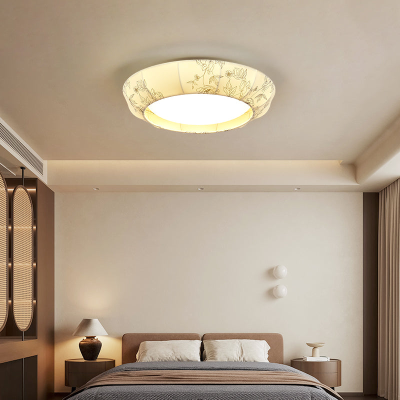 Traditionelle französische Flush-Mount-Lampe