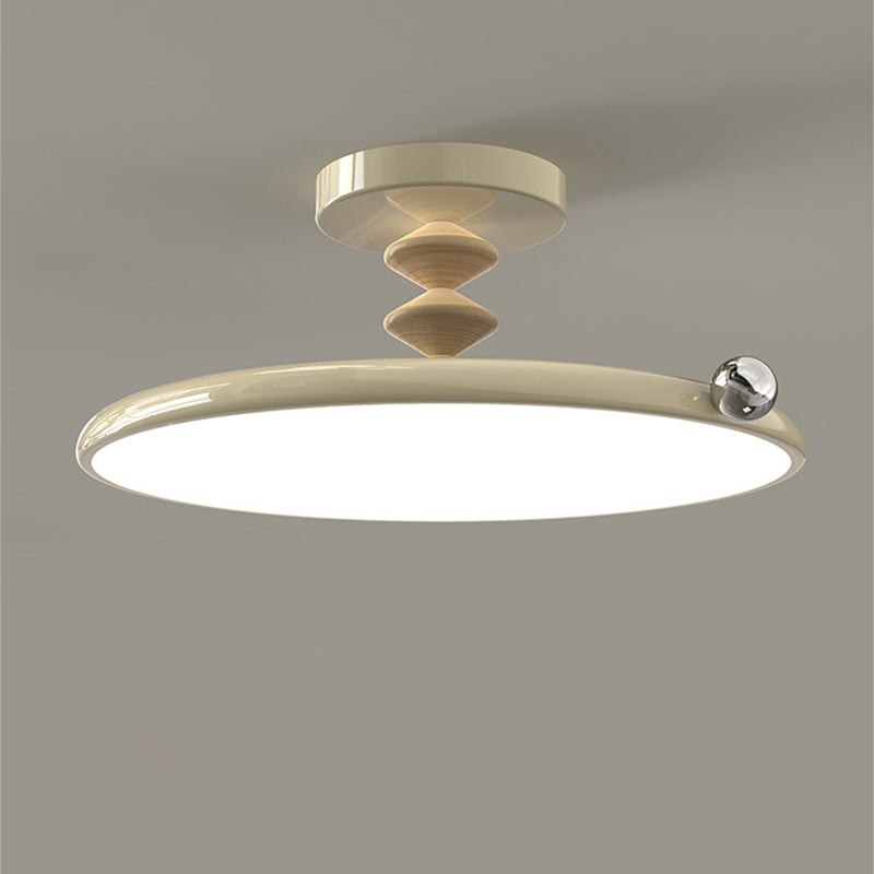 Zeitgenössische Halbeinbau-Deckenlampe